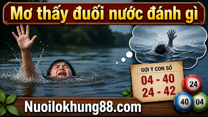 mơ thấy đuối nước đánh con gì - nuoilokhung88.com