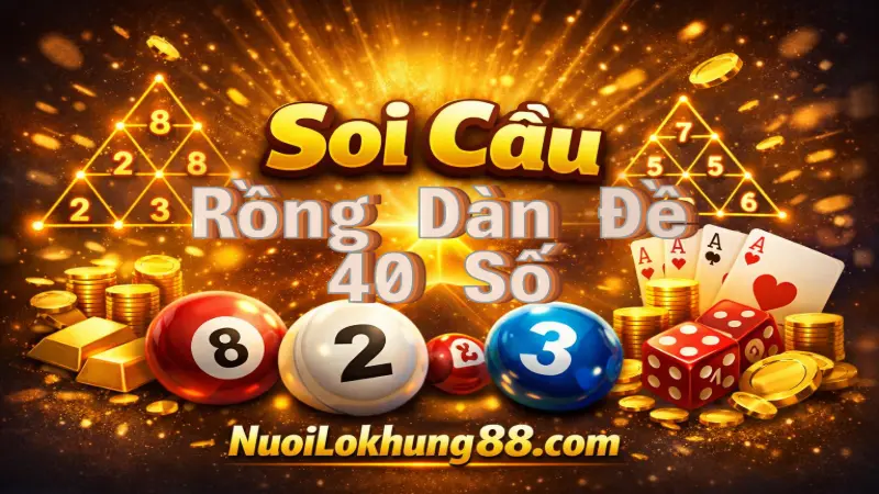 soi cầu rồng dàn đề 40 số hiệu quả cao