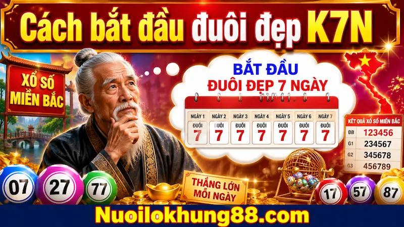 cách bắt đầu đuôi đẹp khung 7 ngày chuẩn theo cầu chạy