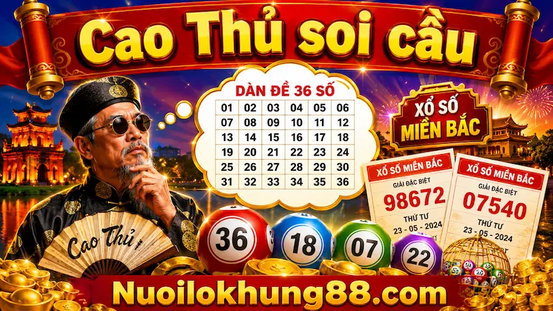 cao thủ soi cầu dàn đề 36 số miền bắc chuẩn xác