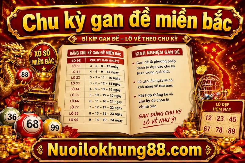Thống Kê Chu Kỳ Lô Gan Miền Bắc Hiệu Quả