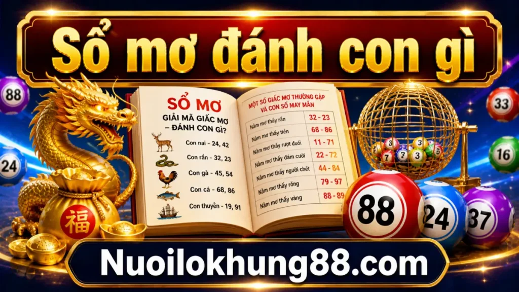 sổ mơ đánh con gì ? giải mã chi tiết giấc mơ tại nuôi lô khung 88