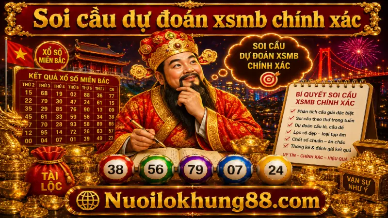 Hình ảnh thần tài soi cầu dự đoán xsmb chính xác tại nuôi lô khung 88