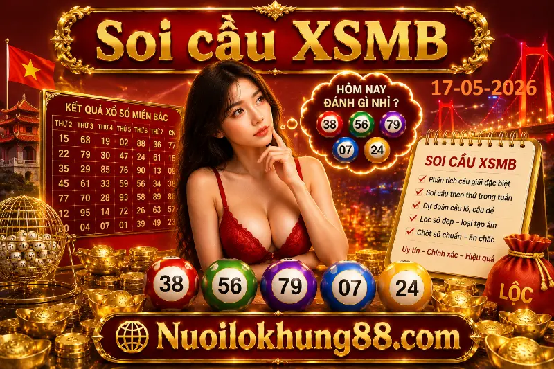 soi cầu xsmb 17-05-2026 siêu chuẩn từ nuôi lô khung 88