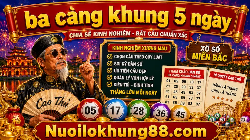 ba càng khung 5 ngày  - kinh nghiệm nuôi 3 càng chuẩn từ cao thủ mb