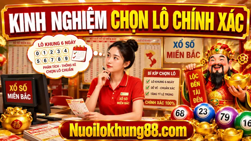 kinh nghiệm chọn lô khung 6 ngày chính xác