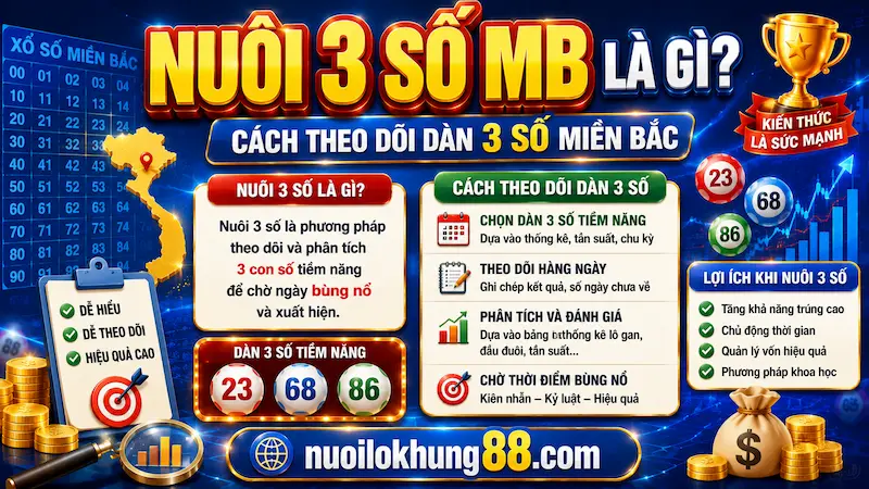nuôi 3 số mb là gì và cách theo dõi dàn số hiệu quả