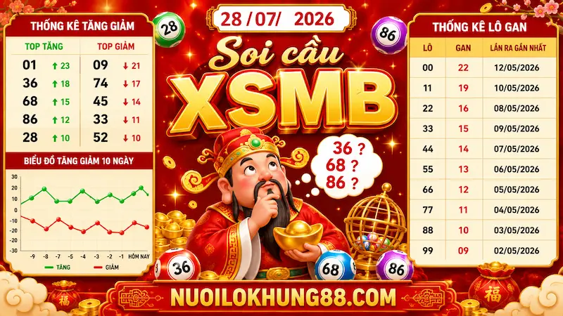 soi cầu xsmb 28-07-2026 chuẩn xác